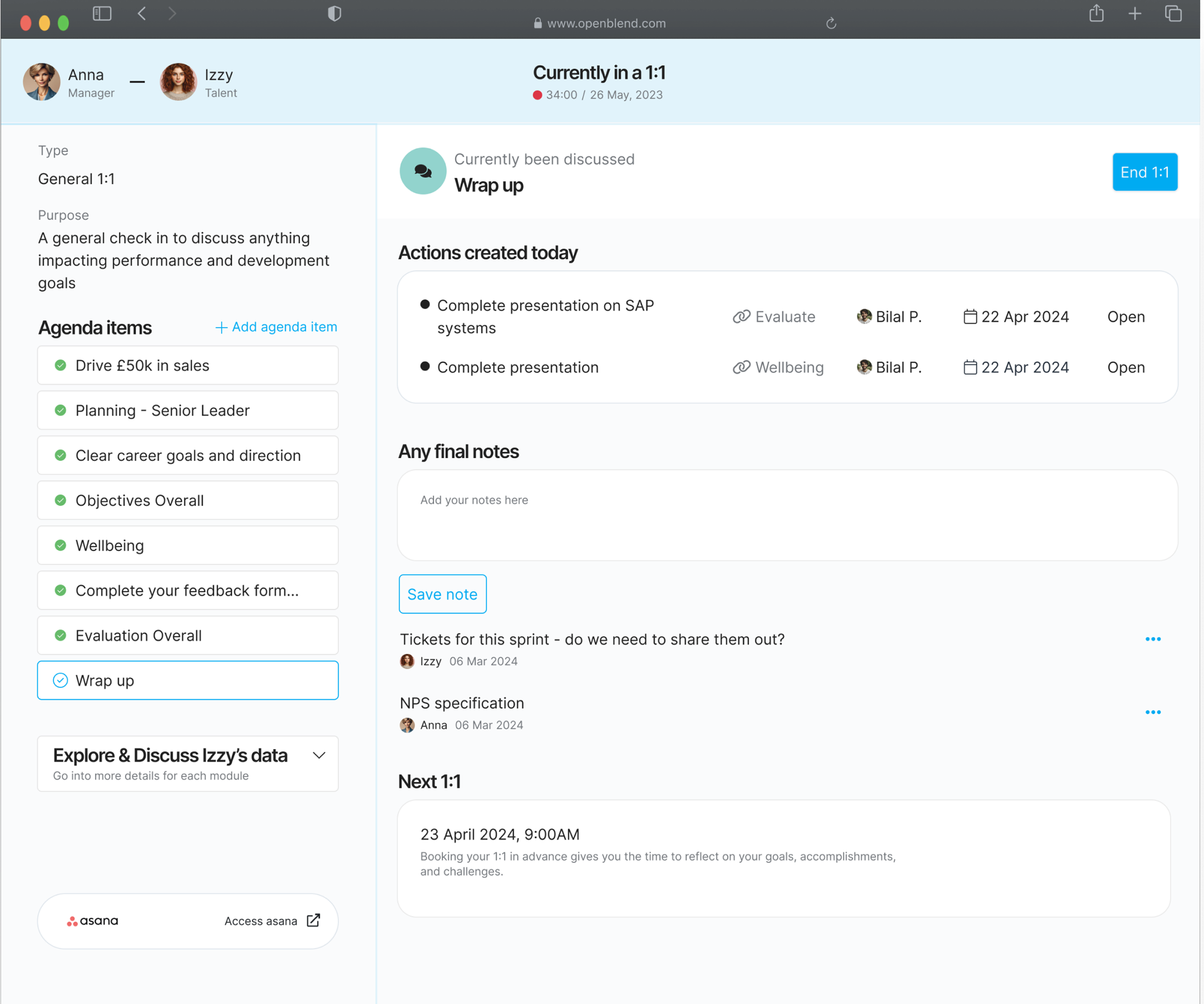Revitalised homepage